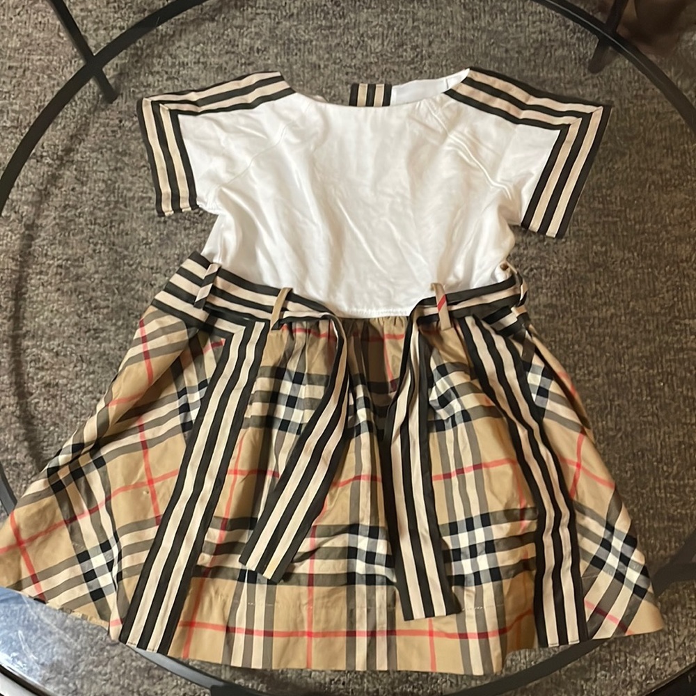 Little Girl's Burberry Dress SZ. 12 mos